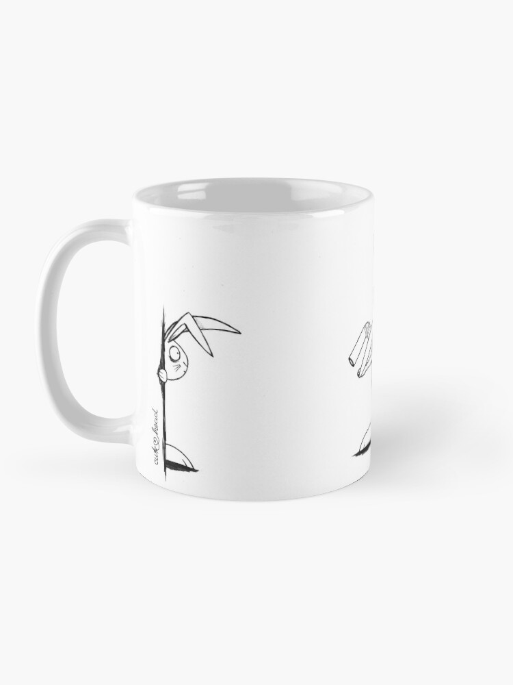 Alternate view of Cartoon bunny | Sketch | 088a Coffee Mug