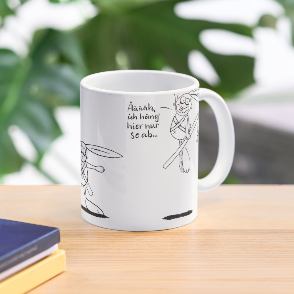 Cartoon bunny | Sketch | 088a Coffee Mug