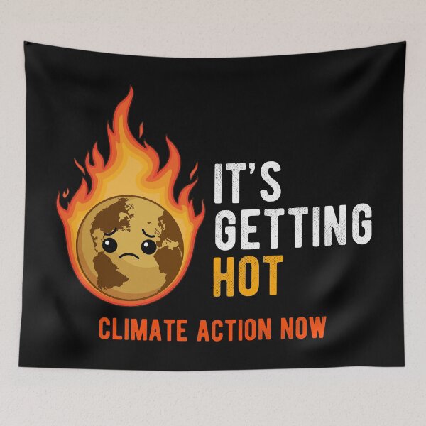 Item preview, Global warming climate action now designed and sold by ReignGFX.