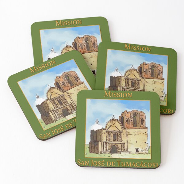 Item preview, Mission San José de Tumacácori in Arizona - WelshDesigns designed and sold by welshdesigns.