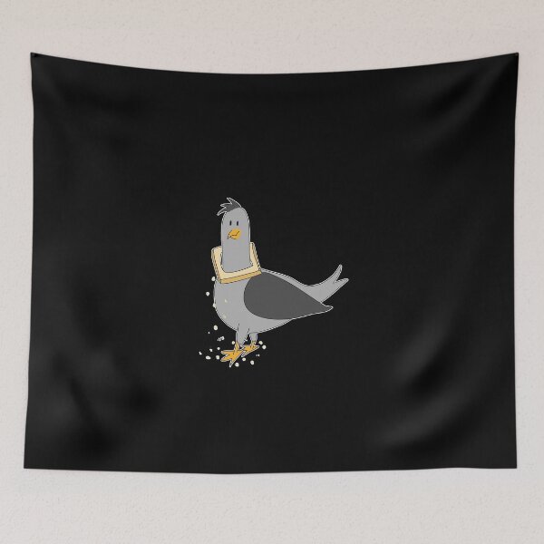 Item preview, Pigeon stuck in bread designed and sold by gruthepidgeon.