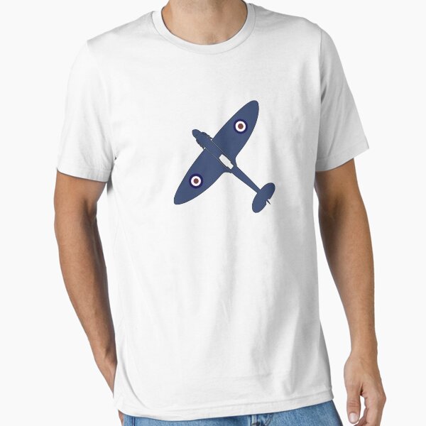 Vista previa del artículo con la obra «Silueta de avión Spitfire», diseñado y vendido por charlesdal.