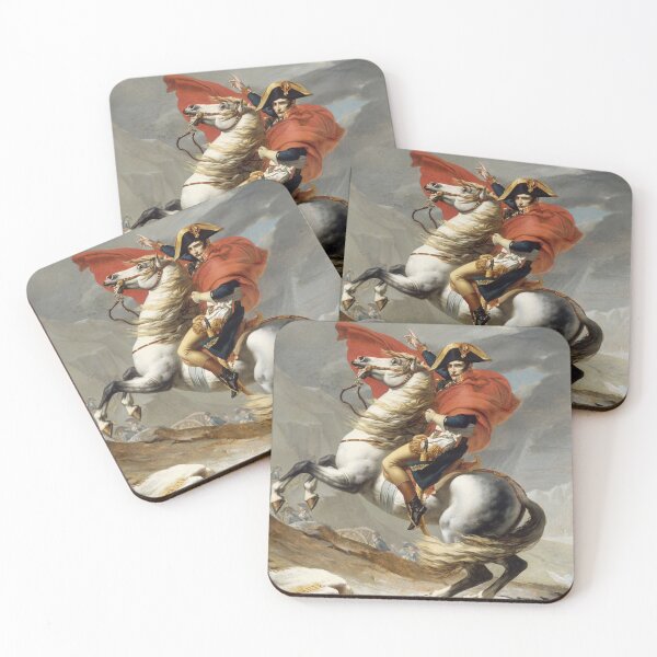 Aperçu de l'œuvre Napoléon franchissant les Alpes créée et vendue par warishellstore.