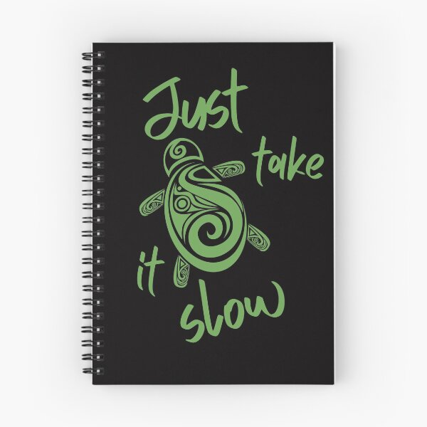 Item preview, Take it Slow Cute Turtle Motivational Cute Gift Good Positivity Relax Funny Happy Spiritual Depression Anxiety Gift designed and sold by EpsilonEridani.