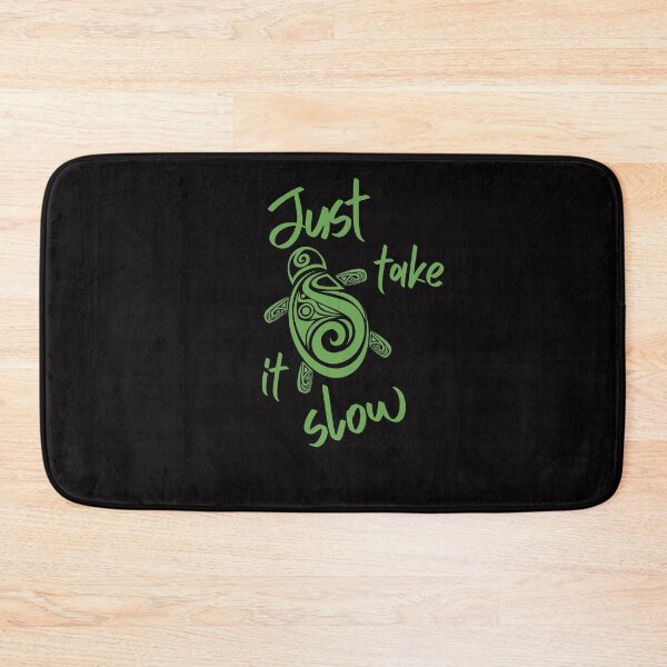 Item preview, Take it Slow Cute Turtle Motivational Cute Gift Good Positivity Relax Funny Happy Spiritual Depression Anxiety Gift designed and sold by EpsilonEridani.