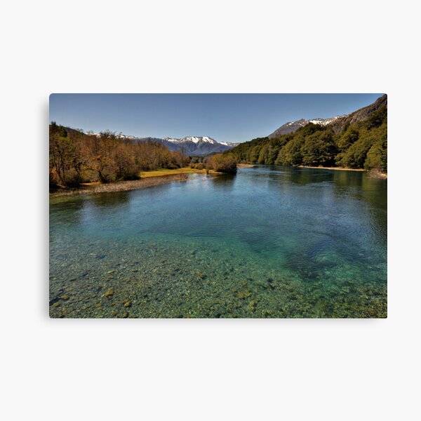 River View, Bariloche Canvas Print