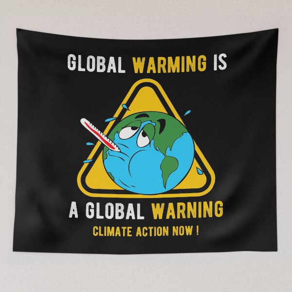 Item preview, Global warning calling for climate justice designed and sold by ReignGFX.