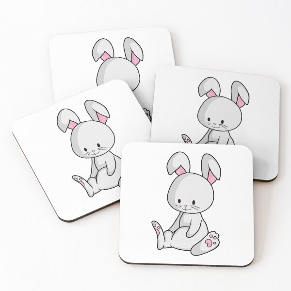 Item preview, Cute White Bunny Sitting  designed and sold by LimiBiz.