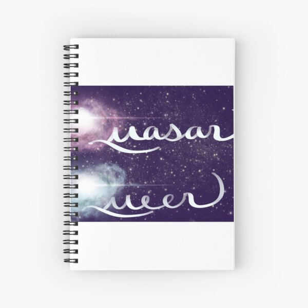 Quasar Queer Spiral Notebook