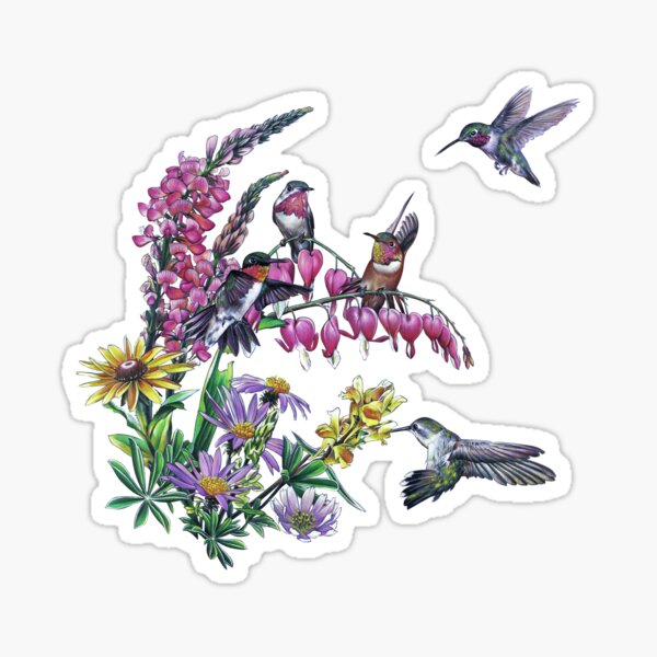 Item preview, Hummingbirds designed and sold by Salmoneggs.