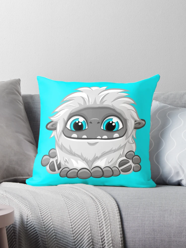 Baby Yeti Throw Pillow for Sale by Cinderwing