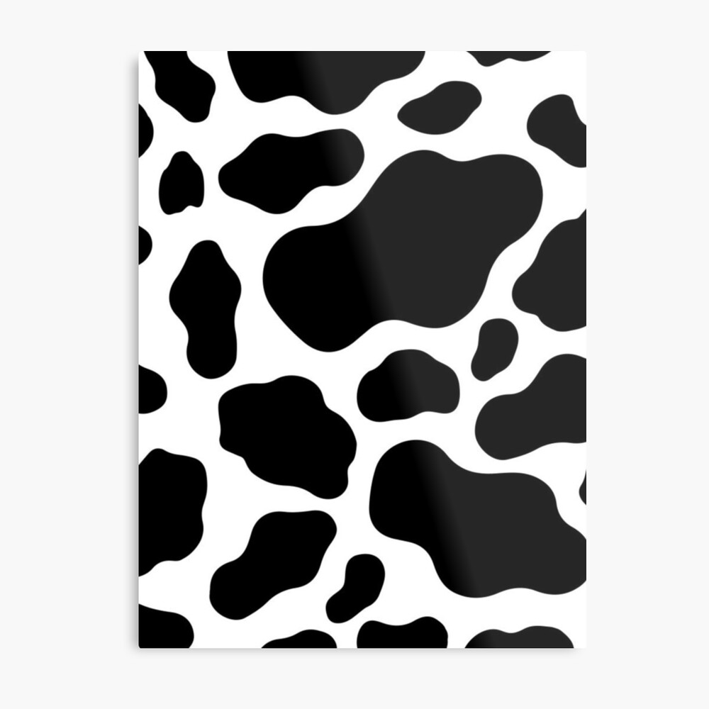 Cow Print Aesthetic Pattern Art Board Print for Sale by