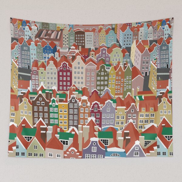 Item preview, Colorful City  designed and sold by jenbucheli.