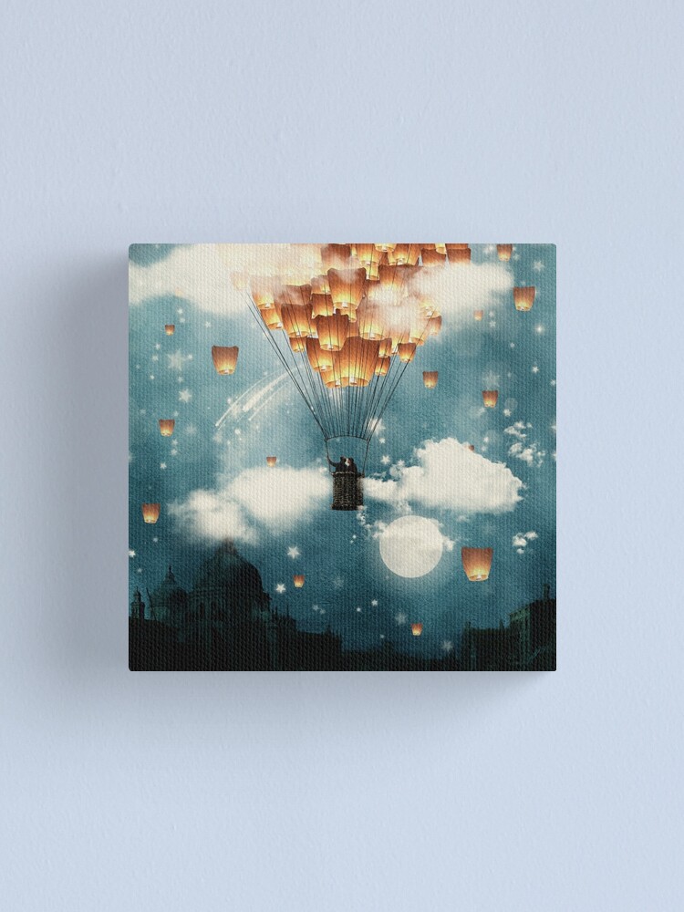 Alternate view of Where all the wishes come true Canvas Print