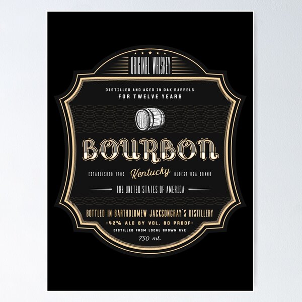 Item preview, Whiskey Bourbon  designed and sold by tambustore.