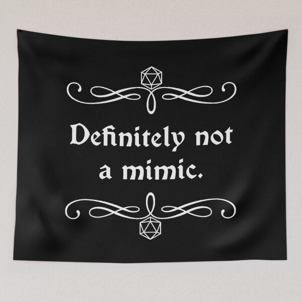Item preview, Definitely Not a Mimic designed and sold by robertbevan.