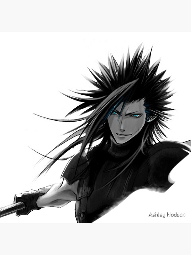 Lithographie / Dessin Artwork Crisis Core Final Fantasy VII - Pour PSP