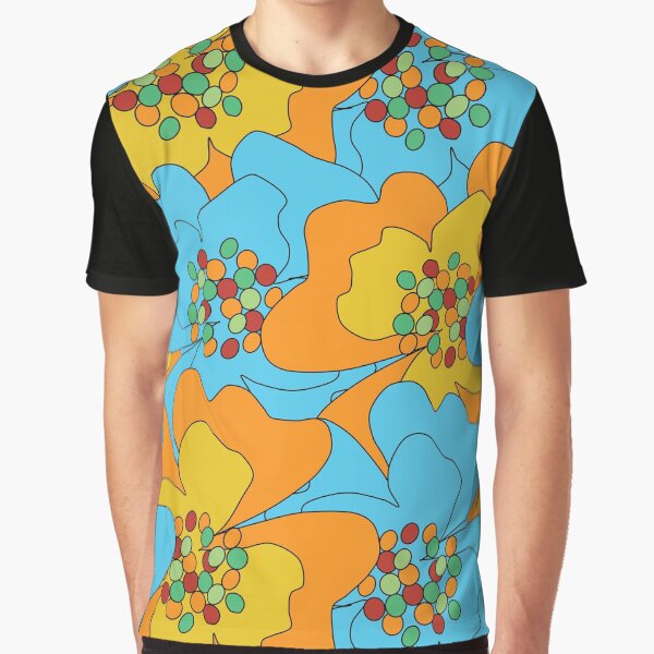Summer Flowers Delight 1 Graphic T-Shirt