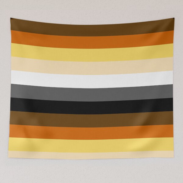 Item preview, Bear Pride Large Flag Print  designed and sold by SimplyPride.