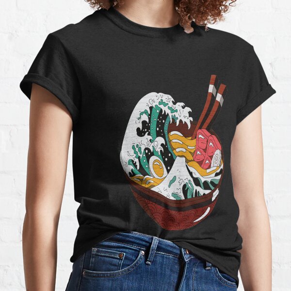 The Great Ramen Wave Off Kanagawa Classic T-Shirt