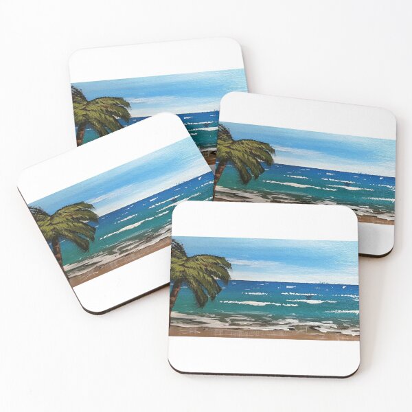 Item preview, Beach Shoreline Painting designed and sold by Paintings by Diaz.