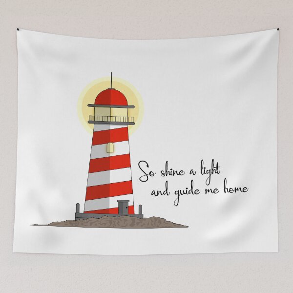 Item preview, Light House with Quote  designed and sold by niccdefilippis.