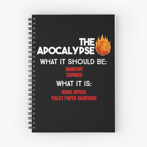 Item preview, The Apocalypse of toilet Paper- Zombie Lover funny designed and sold by majuga.