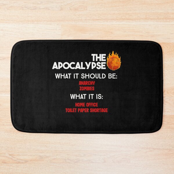 Item preview, The Apocalypse of toilet Paper- Zombie Lover funny designed and sold by majuga.