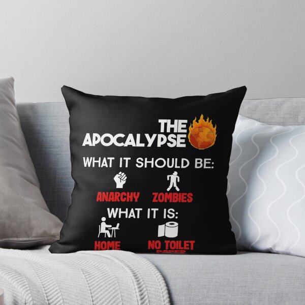 Item preview, Zombie Apocalypse - Toilet paper Shortage funny designed and sold by majuga.