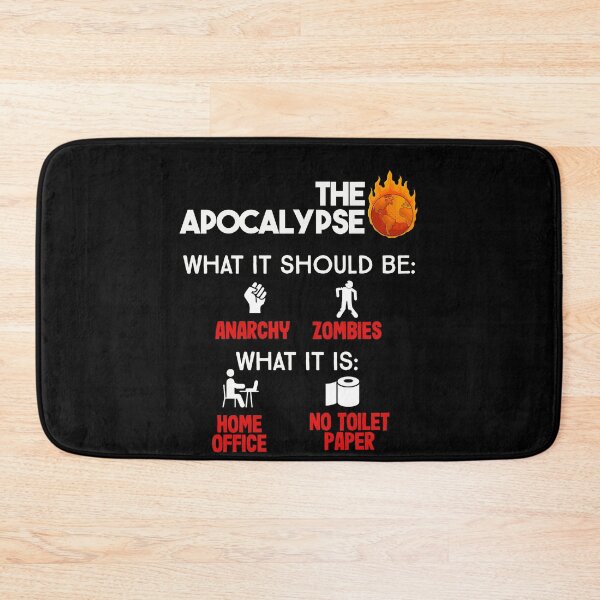 Item preview, Zombie Apocalypse - Toilet paper Shortage funny designed and sold by majuga.