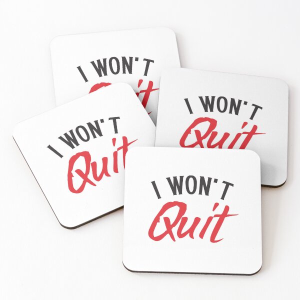 Item preview, I Won't QUIT! designed and sold by jazzydevil.