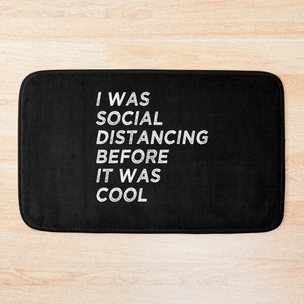 Item preview, Social Distancing Funny Quarantine Introvert Isolation designed and sold by majuga.