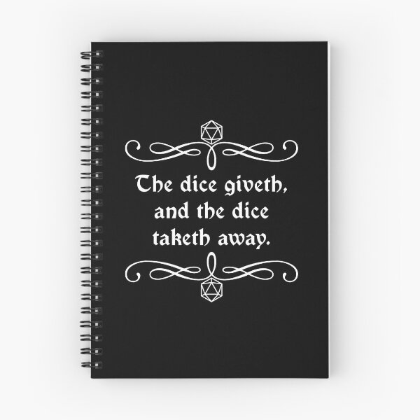Item preview, The Dice Giveth, and the Dice Taketh Away. designed and sold by robertbevan.