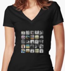 TTV Collective Women's Fitted V-Neck T-Shirt
