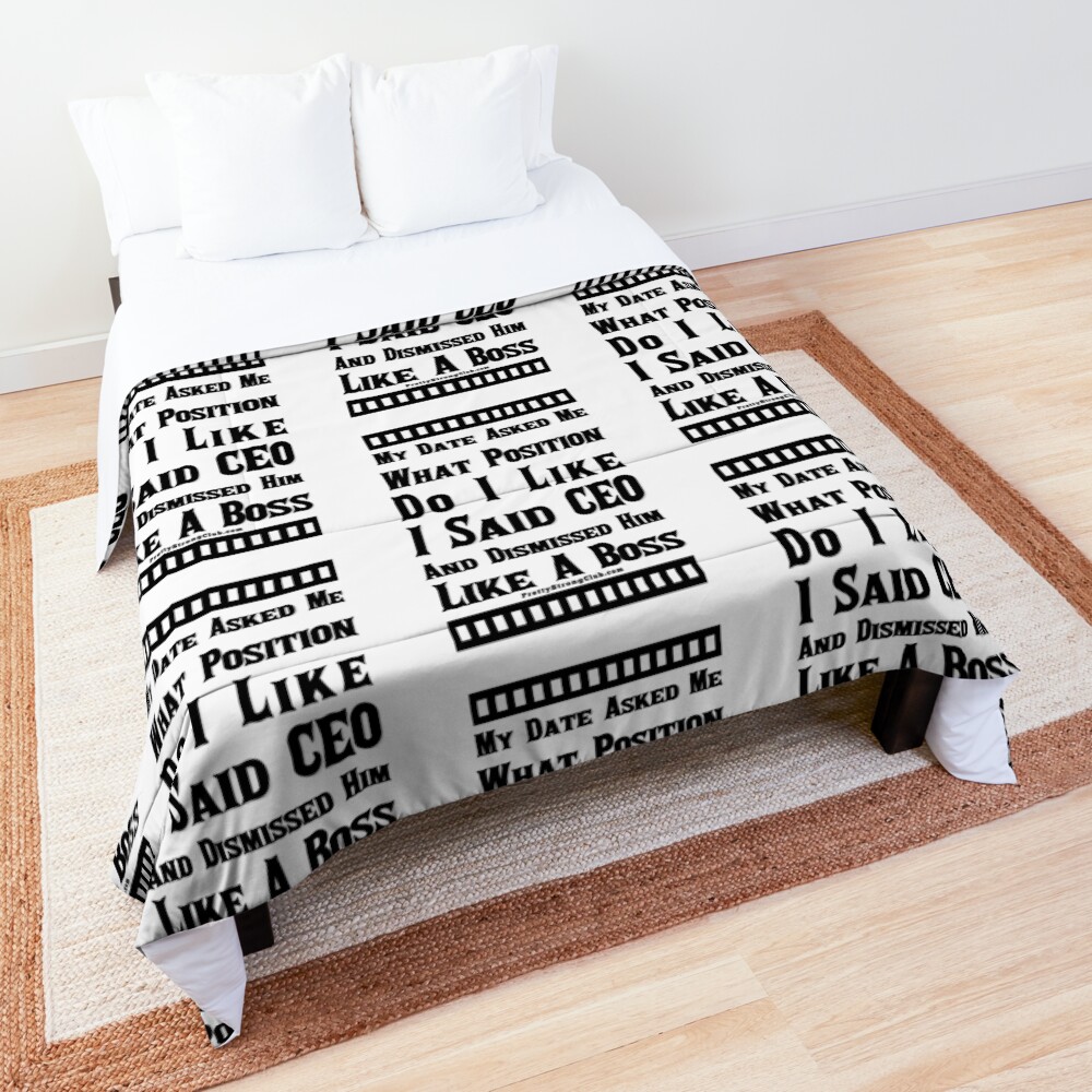My Last Date Was Dismissed Comforter