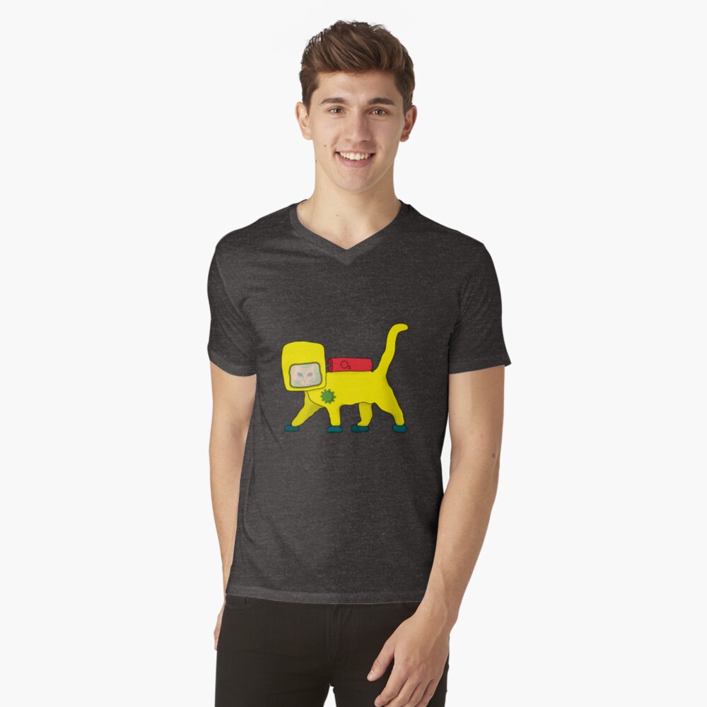 Artikel-Vorschau von T-Shirt mit V-Ausschnitt, designt und verkauft von YoursMine.