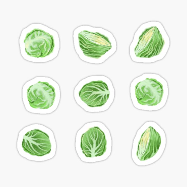 Brussels Sprouts Sticker