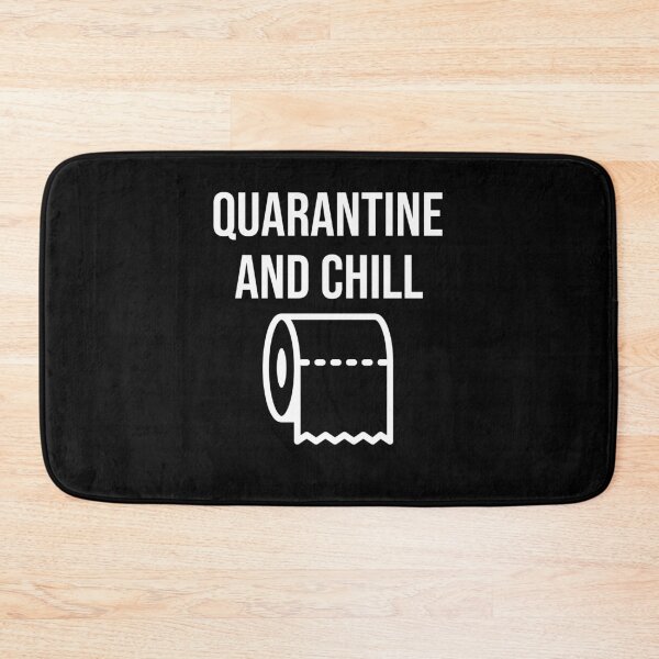 Item preview, Quarantine And Chill funny Stay At Home Flu designed and sold by majuga.