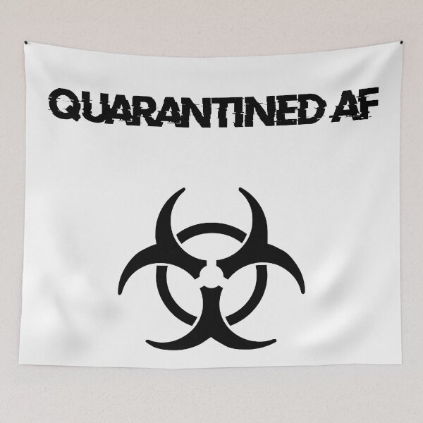 Item preview, Quarantined AF Biohazard  designed and sold by DafyddEm.