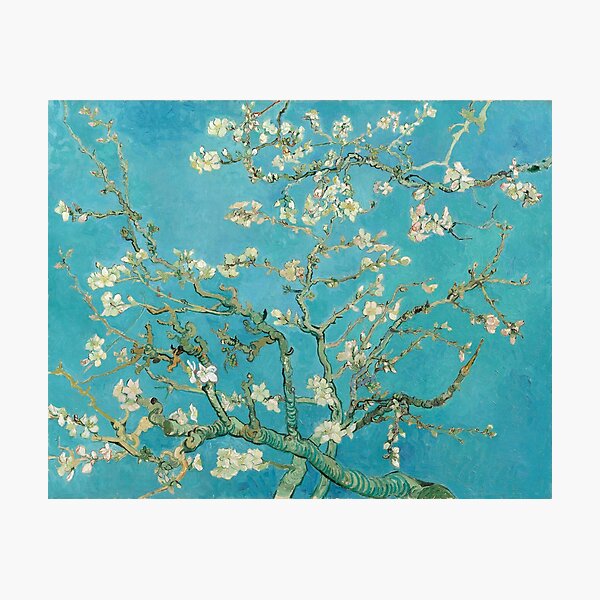 Vista previa del artículo con la obra «Vincent Van Gogh Flor de almendro», diseñado y vendido por Fine Artworks.