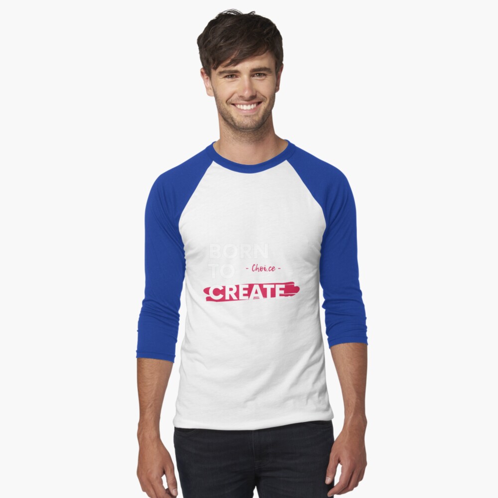 Item preview, Baseball ¾ Sleeve T-Shirt designed and sold by itsmrpatrick.