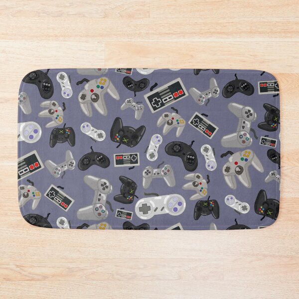 Item preview, Old School Video Game Controllers - Repeating Pattern designed and sold by Daniel Swain Creations.