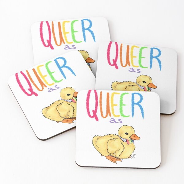 Item preview, Queer as Duck designed and sold by lily-in-read.