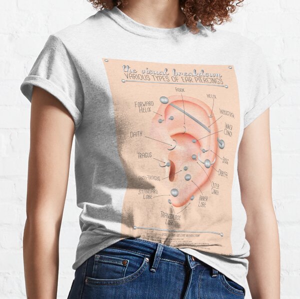 Piercing T Shirts Redbubble