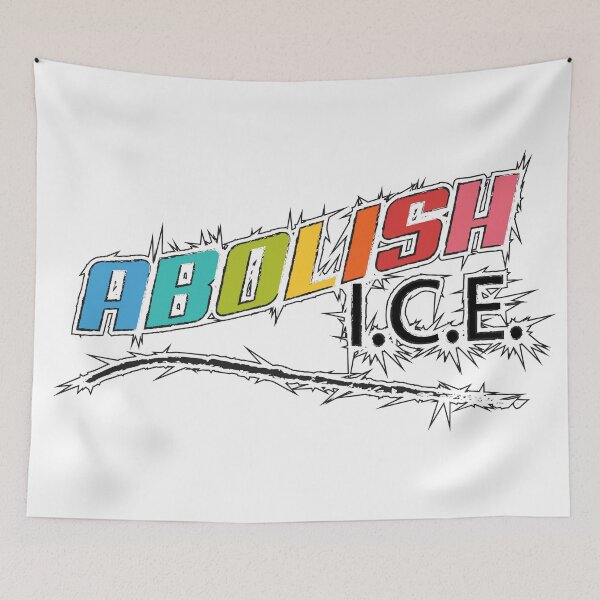 Item preview, Abolish ICE in colors designed and sold by Dreams of Dubai.