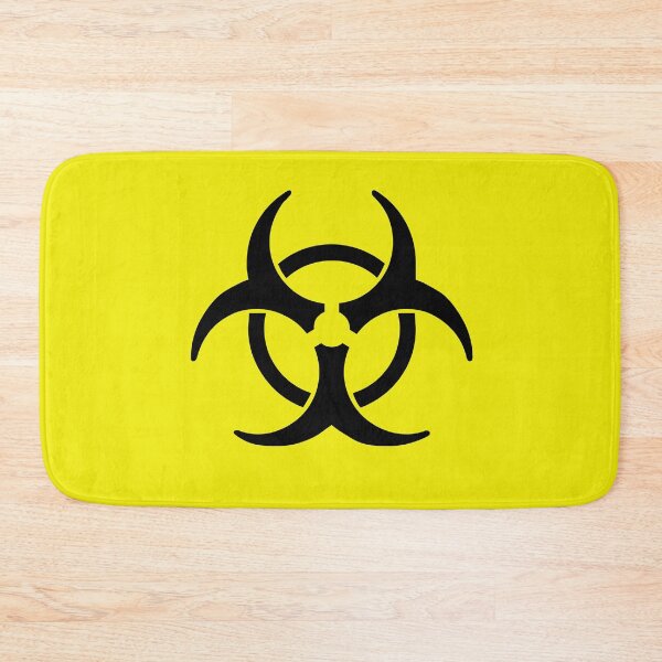 Item preview, Biohazard (Yellow background) designed and sold by DafyddEm.