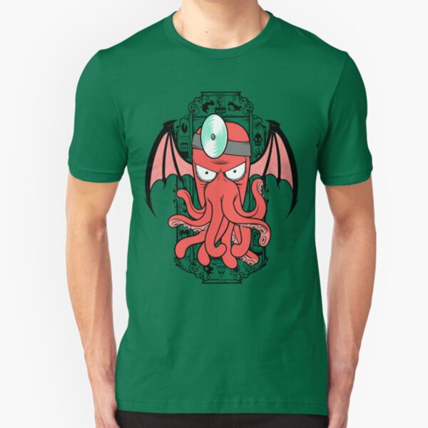 The Call Of Zoidthulhu Slim Fit T-Shirt
