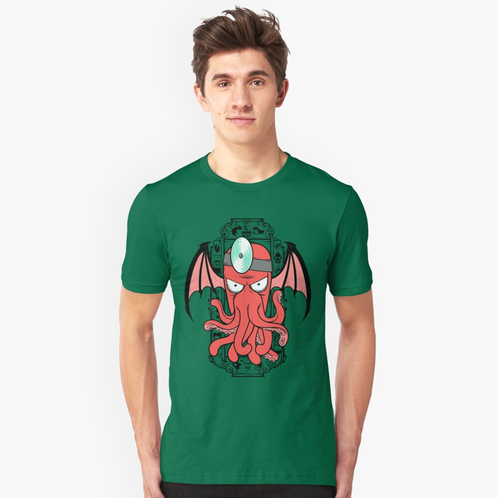 The Call Of Zoidthulhu Slim Fit T-Shirt