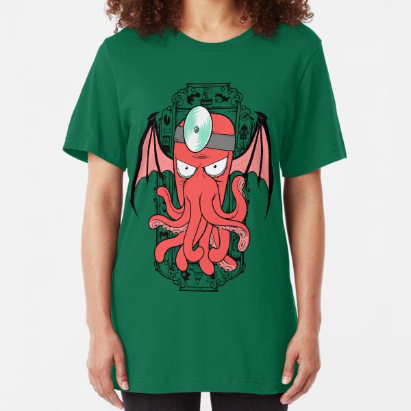 The Call Of Zoidthulhu Slim Fit T-Shirt
