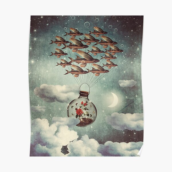 The Rose That Wanted to See the World Poster